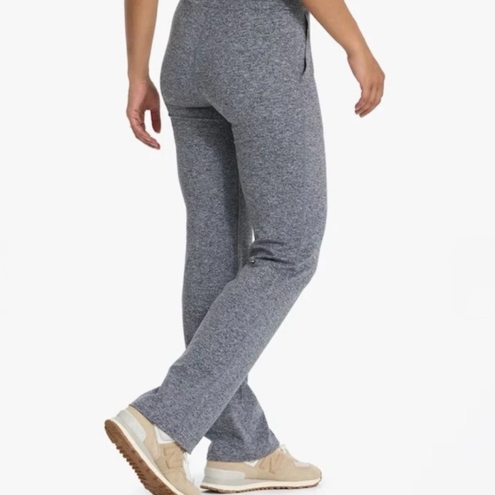 Vuori Halo Wide Leg Flare Pants / Jogger Hearhered Grey Size XXL - Picture 16 of 16